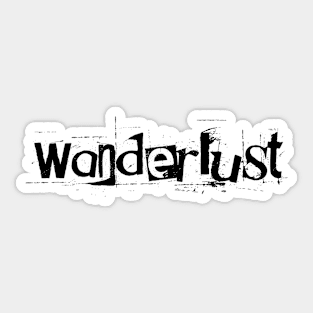 Wanderlust Sticker